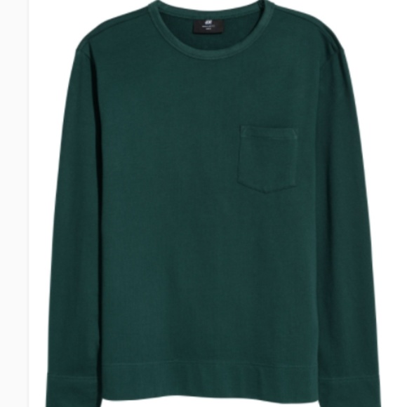 dark green long sleeve shirt mens